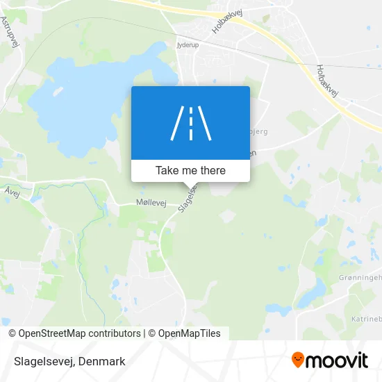 Slagelsevej map