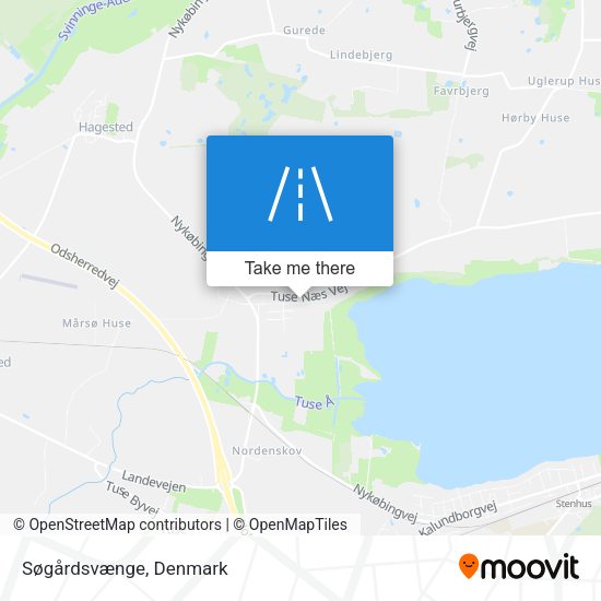 Søgårdsvænge map