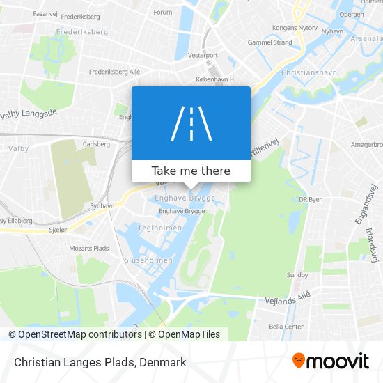 Christian Langes Plads map