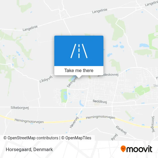 Horsegaard map