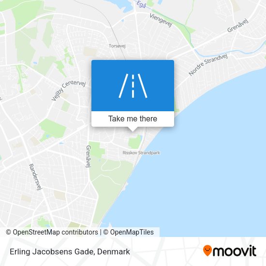 Erling Jacobsens Gade map