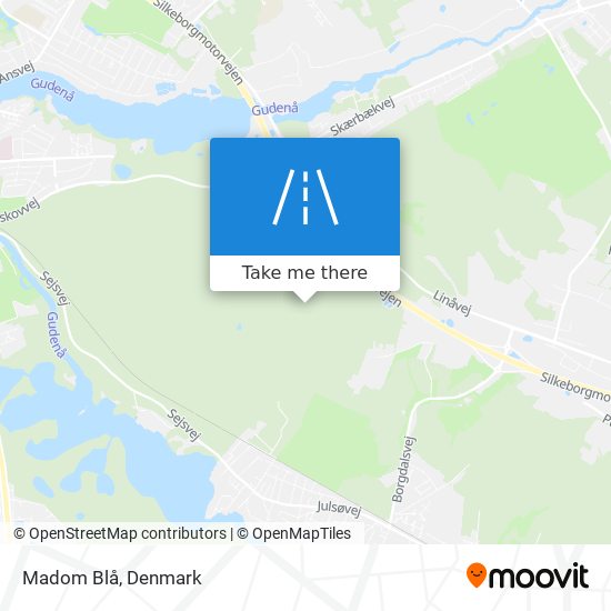 Madom Blå map