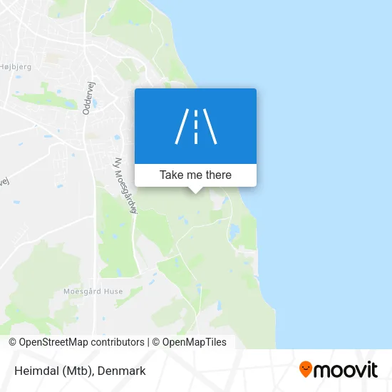 Heimdal (Mtb) map