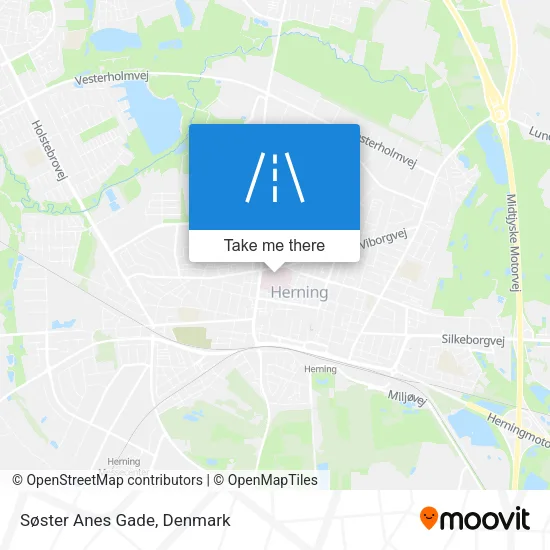 Søster Anes Gade map
