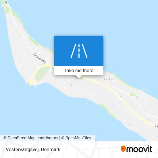 Vestervangsvej map