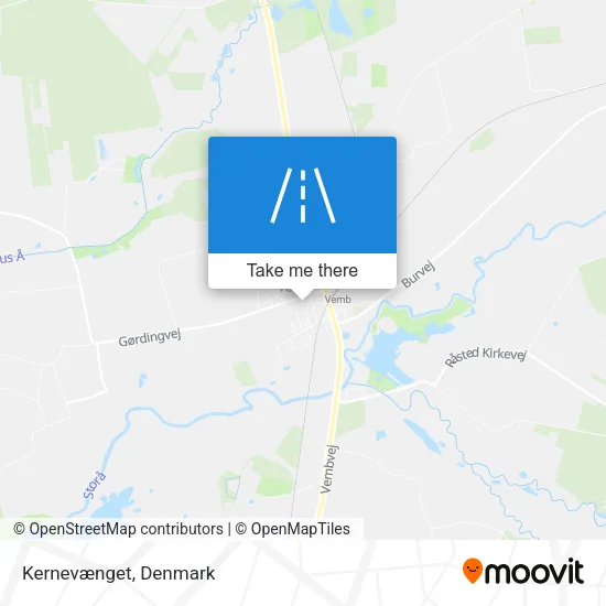 Kernevænget map