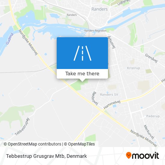 Tebbestrup Grusgrav Mtb map