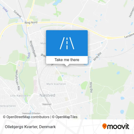 Ollebjergs Kvarter map