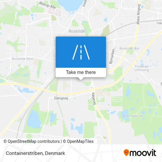 Containerstriben map