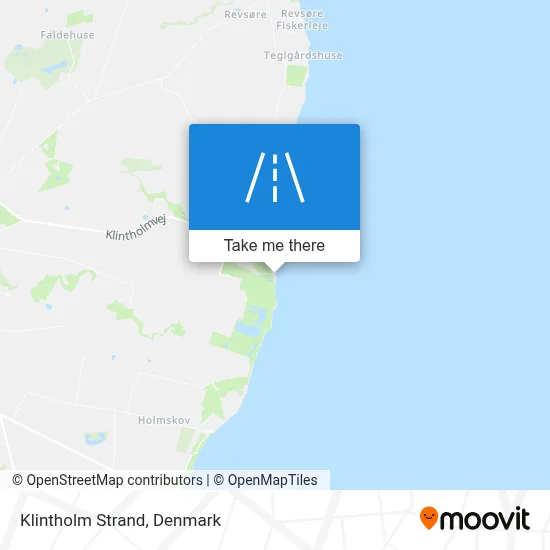 Klintholm Strand map