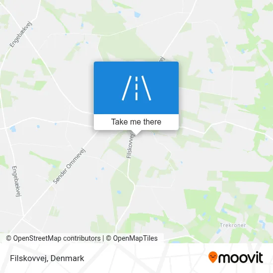 Filskovvej map