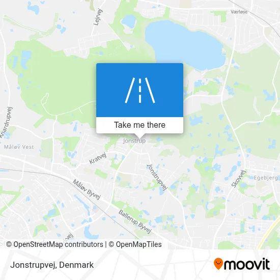 Jonstrupvej map