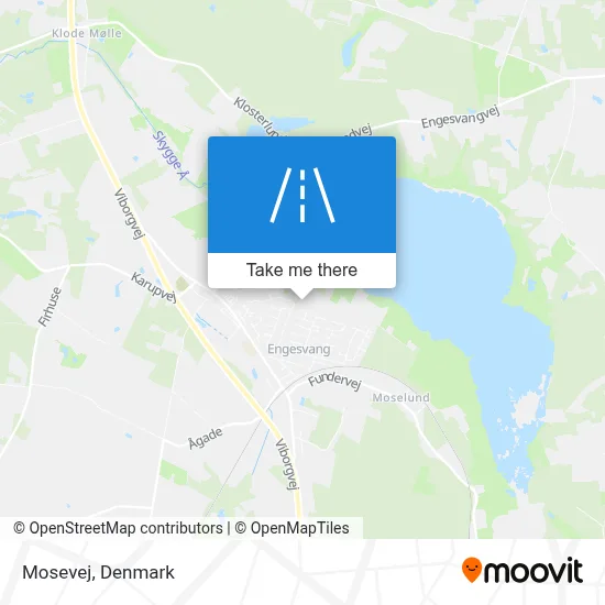 Mosevej map