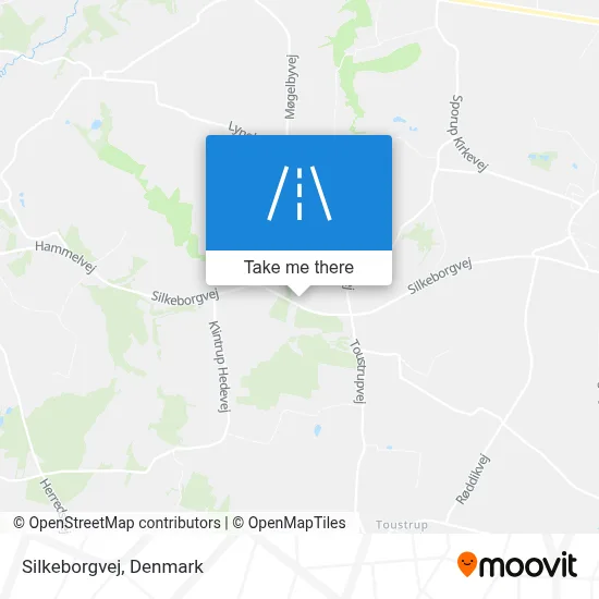 Silkeborgvej map