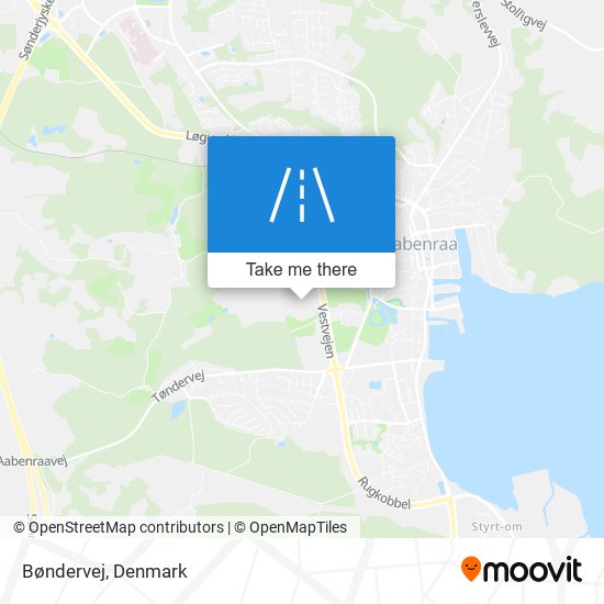 Bøndervej map