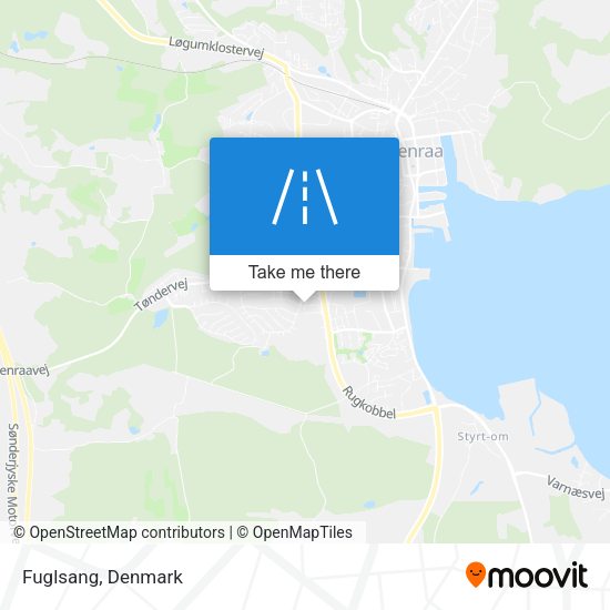 Fuglsang map