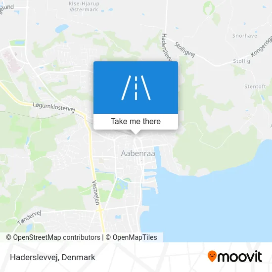 Haderslevvej map