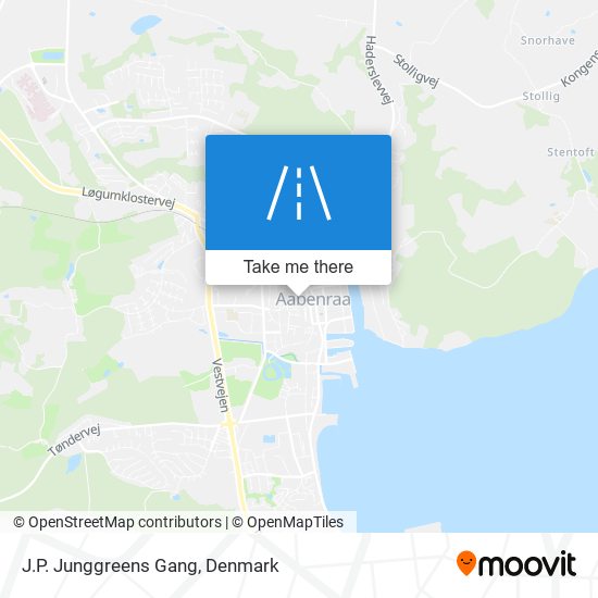 J.P. Junggreens Gang map