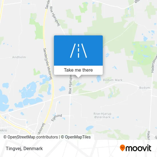 Tingvej map
