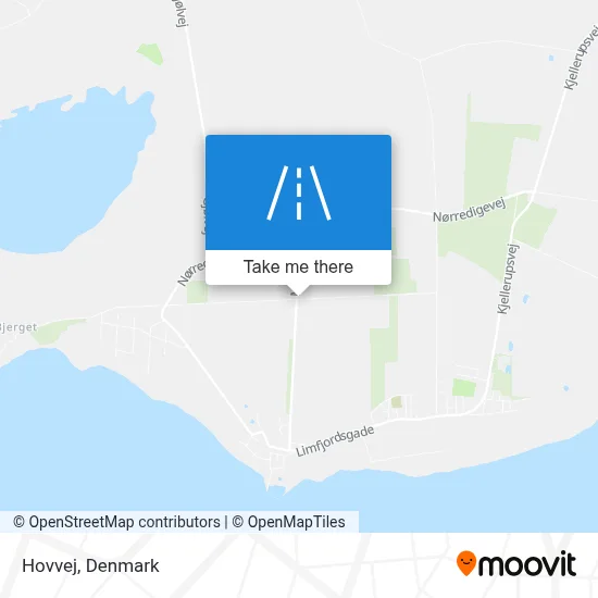 Hovvej map