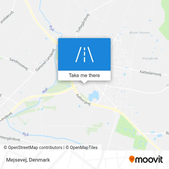 Mejsevej map