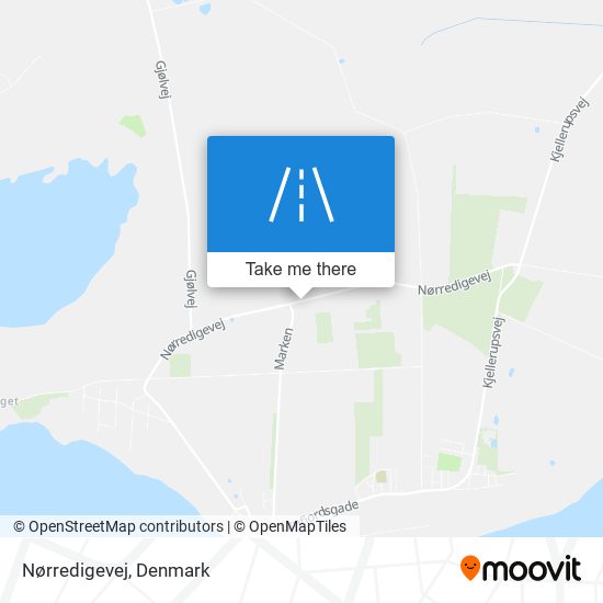 Nørredigevej map