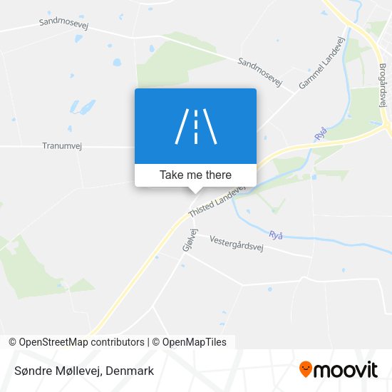 Søndre Møllevej map
