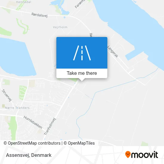 Assensvej map