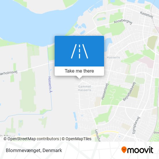 Blommevænget map