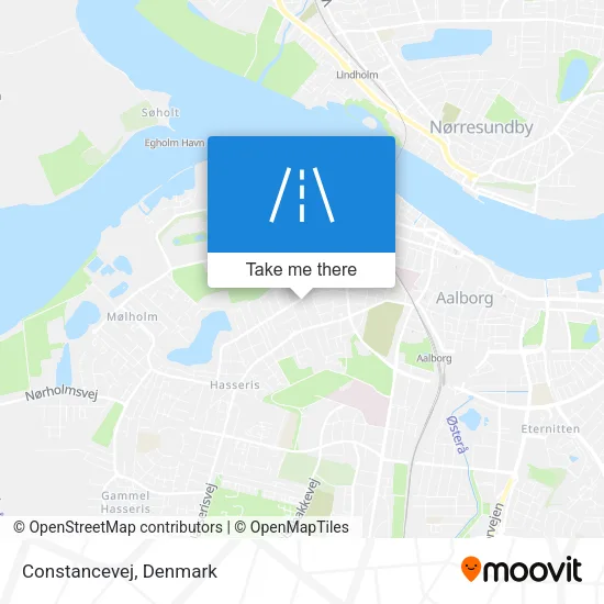 Constancevej map