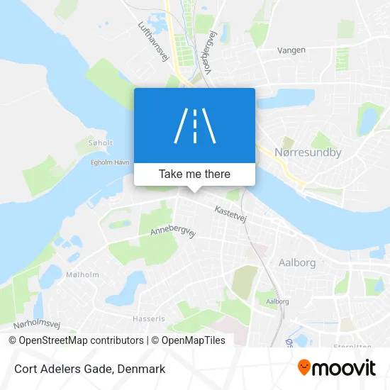 Cort Adelers Gade map