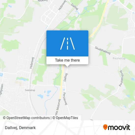 Dallvej map