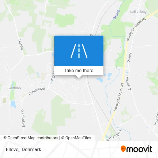 Ellevej map
