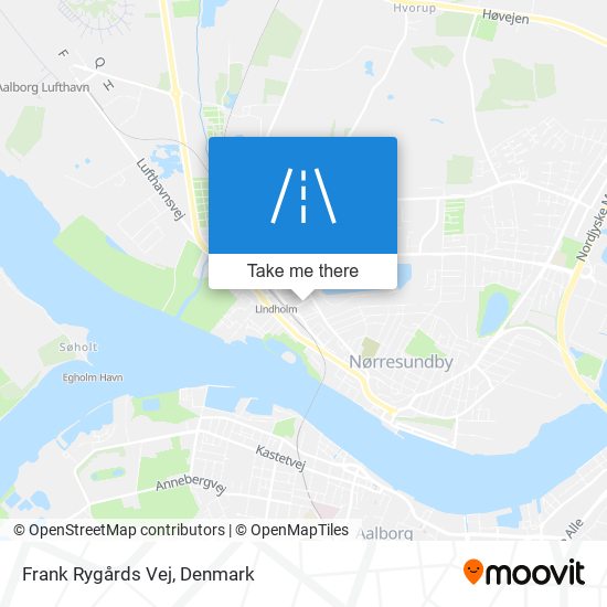 Frank Rygårds Vej map