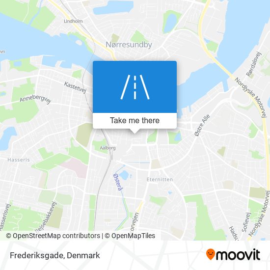 Frederiksgade map