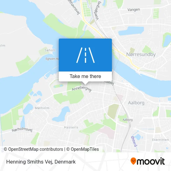 Henning Smiths Vej map