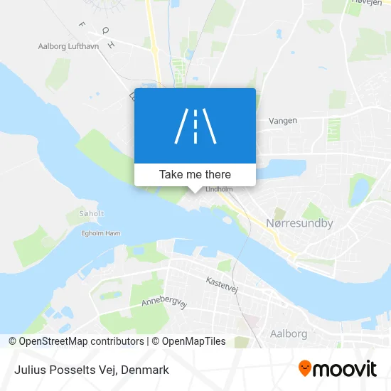Julius Posselts Vej map