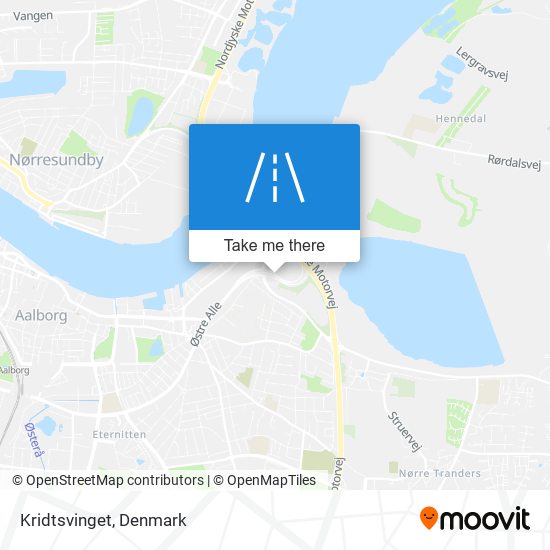 Kridtsvinget map