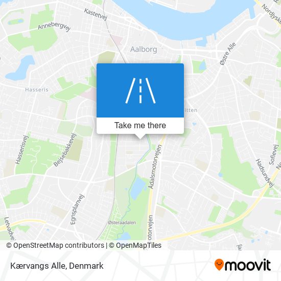 Kærvangs Alle map