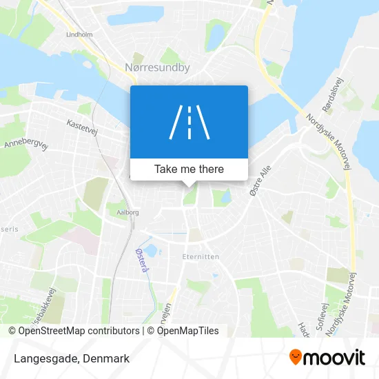 Langesgade map