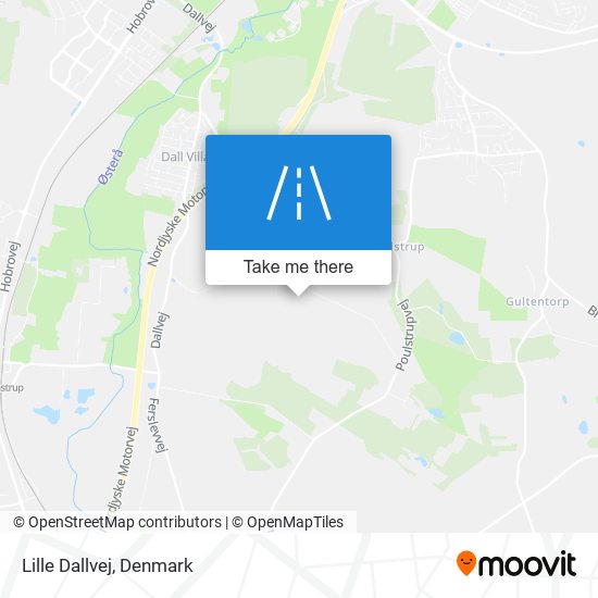 Lille Dallvej map