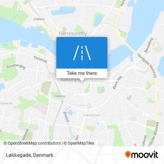 Løkkegade map