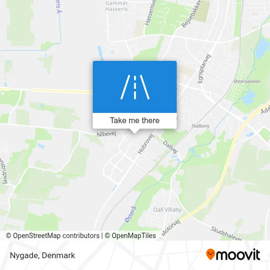 Nygade map