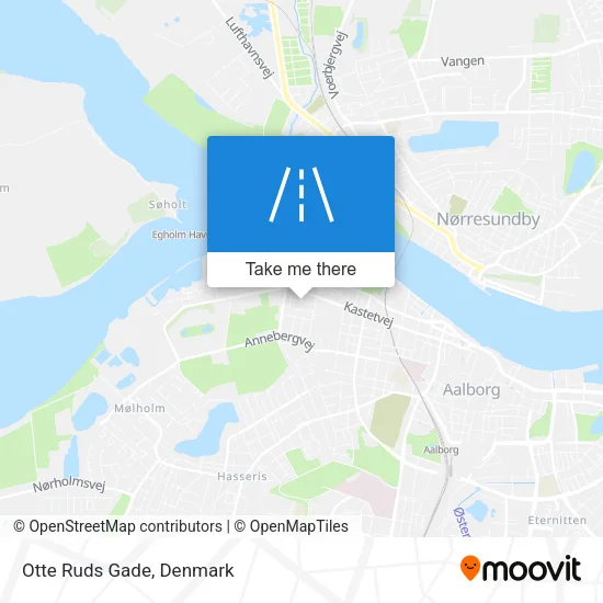 Otte Ruds Gade map