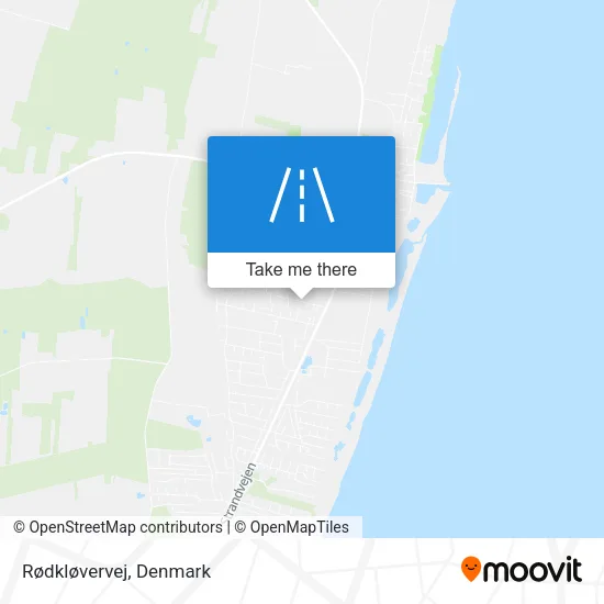 Rødkløvervej map