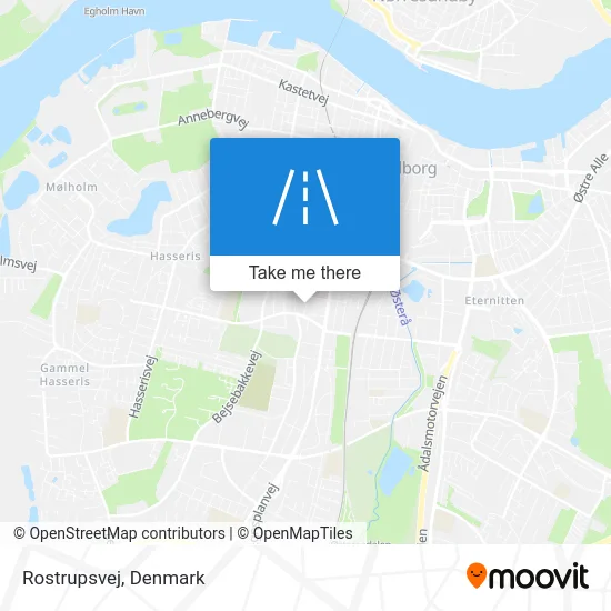Rostrupsvej map