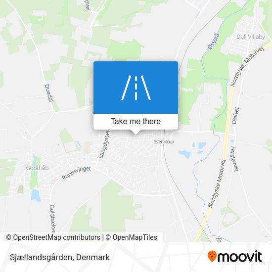 Sjællandsgården map
