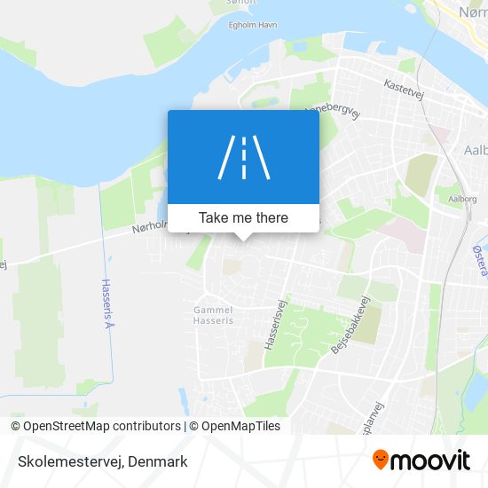 Skolemestervej map