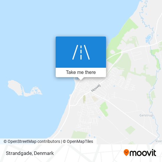 Strandgade map