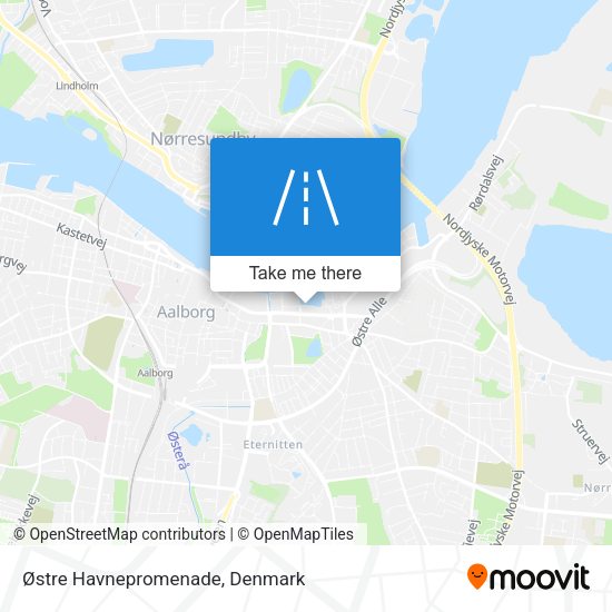 Østre Havnepromenade map